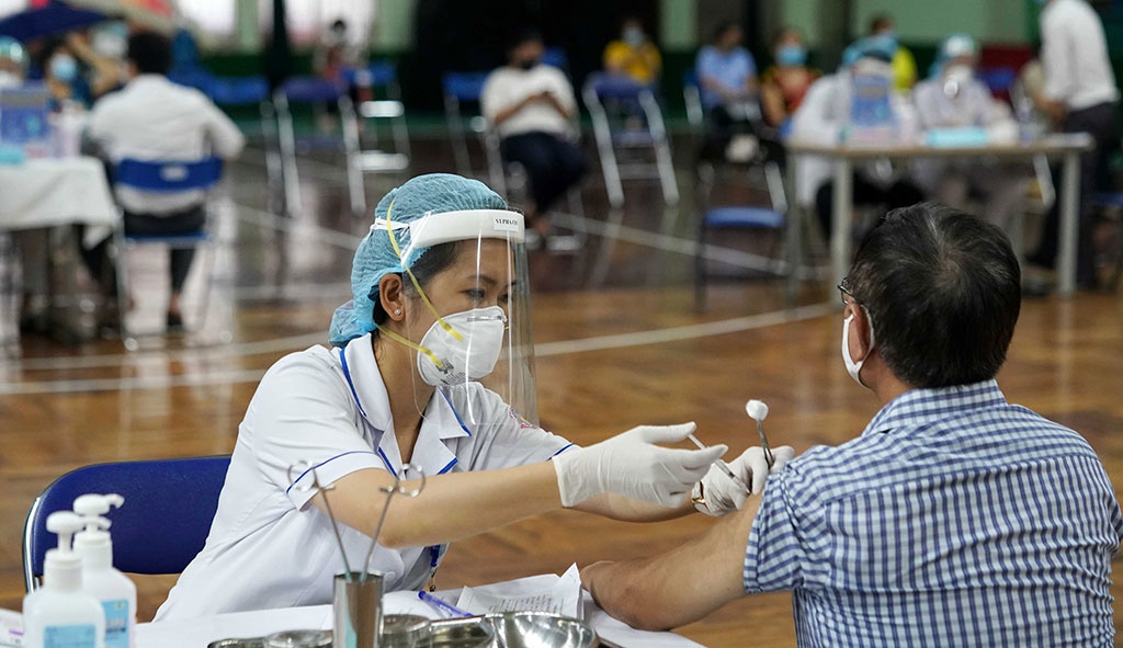 越南力争实现至2021年底为至少50 人口接种新冠疫苗的目标